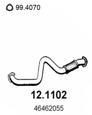 Exhaust Pipe 12.1102
