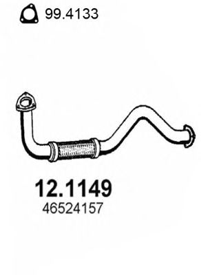 Exhaust Pipe 12.1149