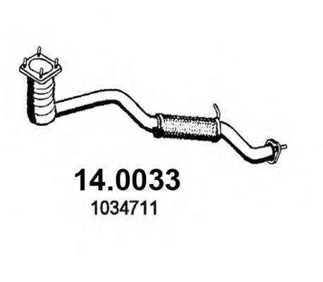 Catalytic Converter 14.0033