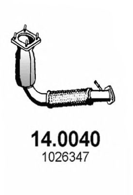Catalytic Converter 14.0040