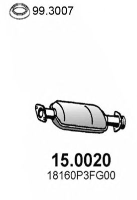 Catalytic Converter 15.0020
