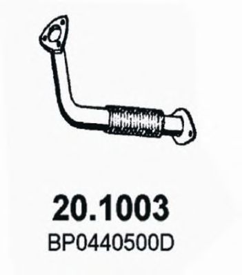 Exhaust Pipe 20.1003