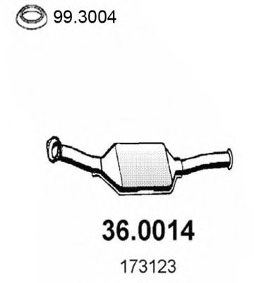 Catalytic Converter 36.0014