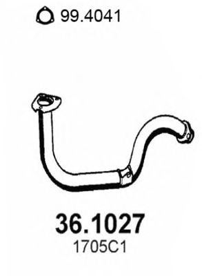 Exhaust Pipe 36.1027