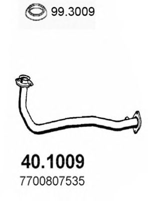 Exhaust Pipe 40.1009