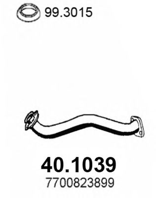 Exhaust Pipe 40.1039