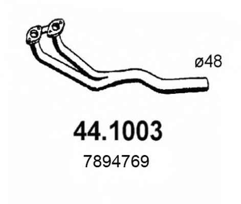 Exhaust Pipe 44.1003