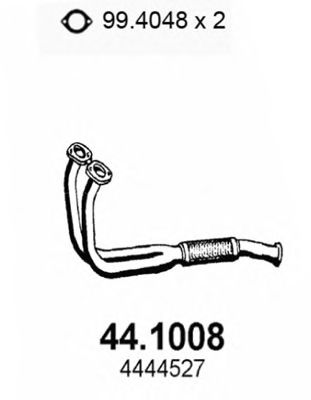 Exhaust Pipe 44.1008
