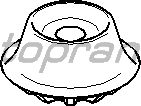 Supporting Ring, suspension strut bearing 102 829