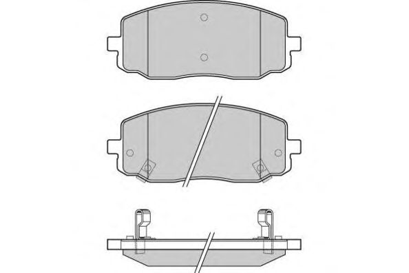 Brake Pad Set, disc brake 12-1204