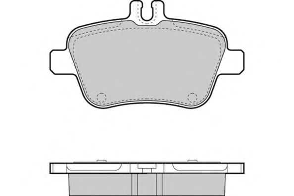Brake Pad Set, disc brake 12-1469