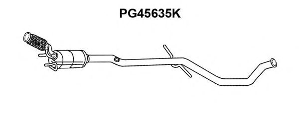 Catalytic Converter PG45635K