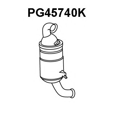 Catalytic Converter PG45740K