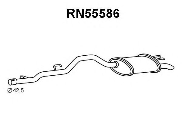 Einddemper RN55586