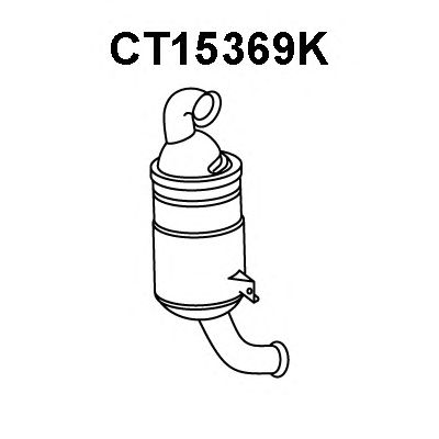 Catalytic Converter CT15369K