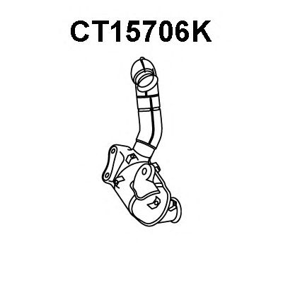 Catalytic Converter CT15706K