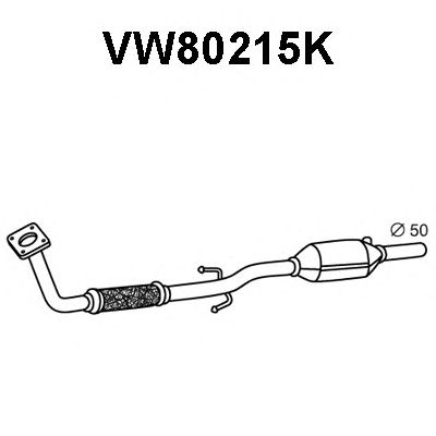 Katalysator VW80215K