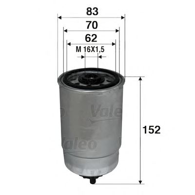 Fuel filter 587741