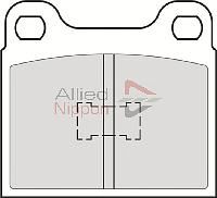 Brake Pad Set, disc brake ADB0101
