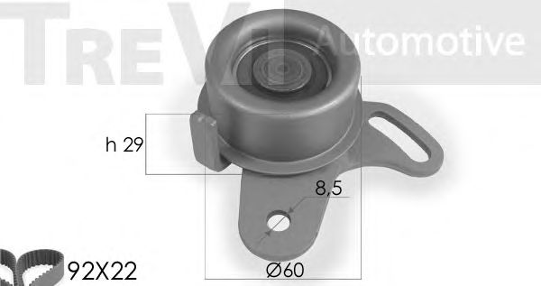 Timing Belt Kit RPK3029D/1