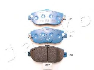 Brake Pad Set, disc brake 50207