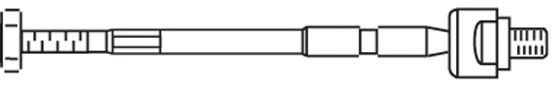 Articulação axial, barra de acoplamento 3478