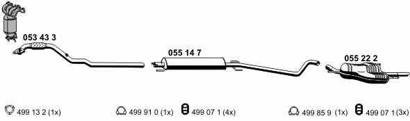 Exhaust System 050566