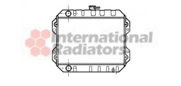 Radiator, engine cooling 53002012