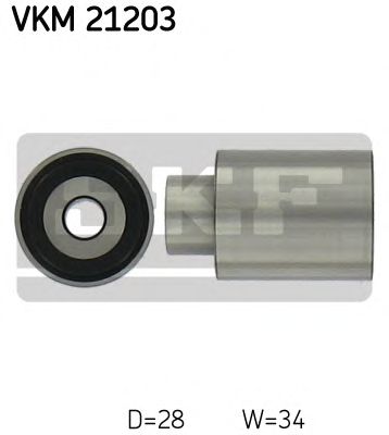 Deflection/Guide Pulley, timing belt VKM 21203