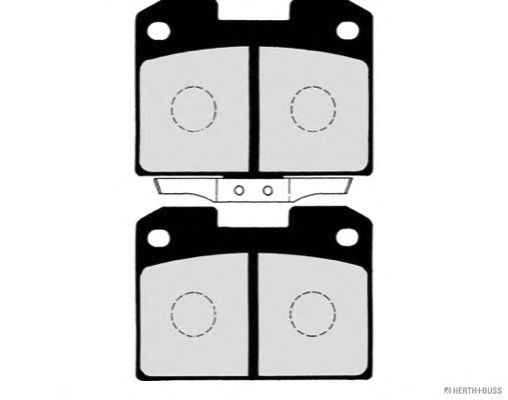 Brake Pad Set, disc brake J3615006