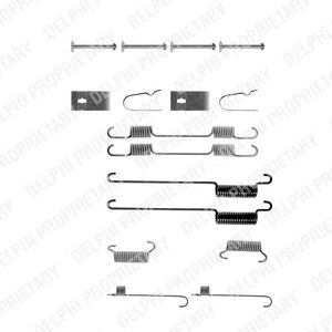 Accessory Kit, brake shoes LY1245