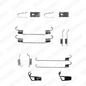 Accessory Kit, brake shoes LY1295