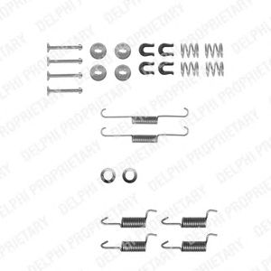 Accessory Kit, parking brake shoes LY1272