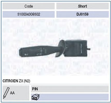 Steering Column Switch 510034308502