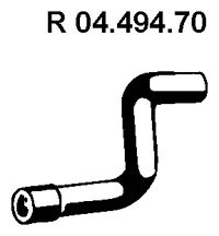 Exhaust Pipe 04.494.70