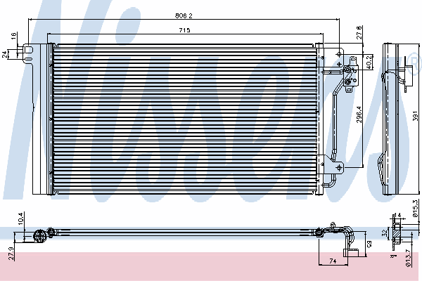 Condensator, airconditioning 94604