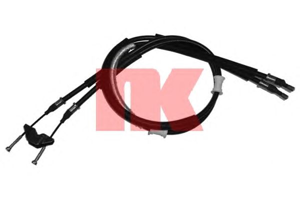 Cable, parking brake 9036104