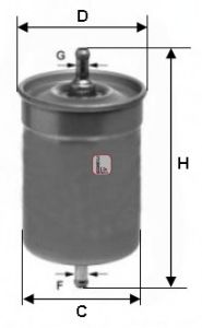 Fuel filter S 1500 B