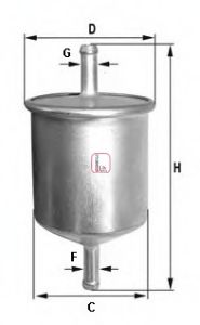Fuel filter S 1529 B