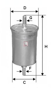 Fuel filter S 1710 B
