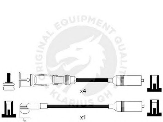 Ignition Cable Kit XC760