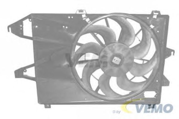Fan, radiator V25-01-1541