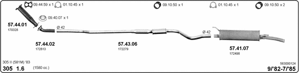 Exhaust System 563000124