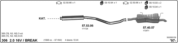 Exhaust System 563000159