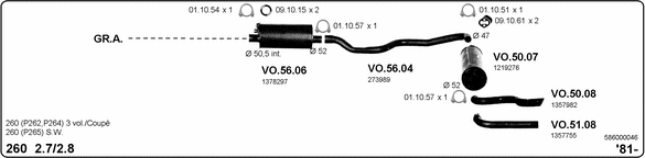 Exhaust System 586000046