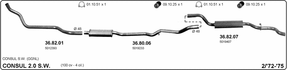 Exhaust System 525000008