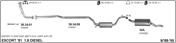 Exhaust System 525000044