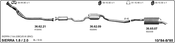 Exhaust System 525000300