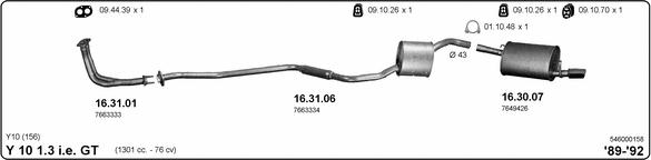 Exhaust System 546000158