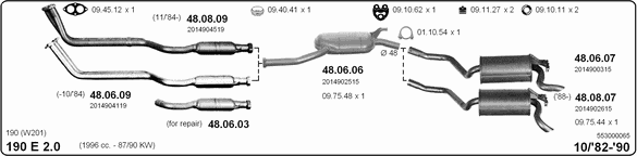 Exhaust System 553000065